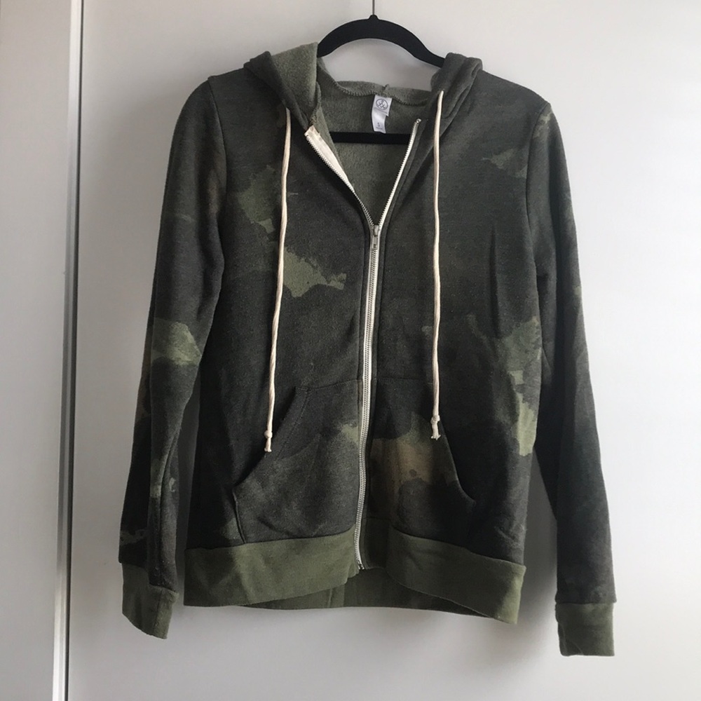 Camo Zip-Up Jacket